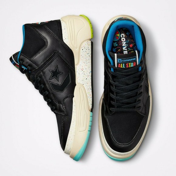 Converse Weapon CX Mid Peace Unity Lifestyle Retro Sneakers New 172194C … - Picture 4 of 10